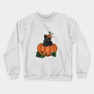 Pumpkin kitty Crewneck Sweatshirt